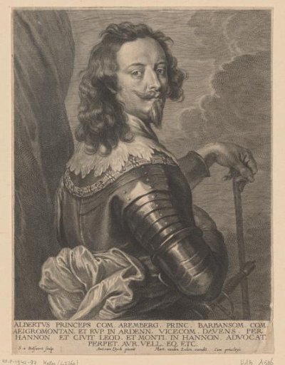 Portrait of Albert de Ligne, Prince of Barbançon and Arenberg