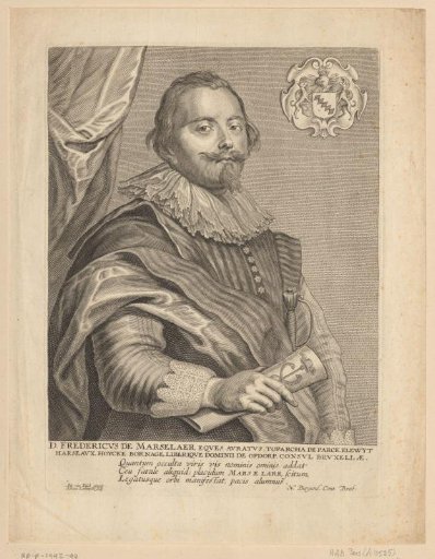 Portrait of Frederik de Marselaer