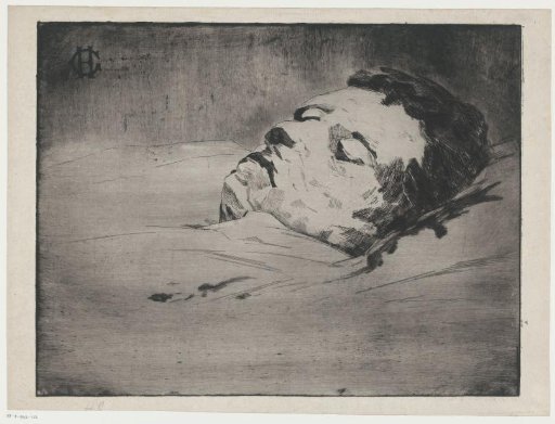 Portrait of an Unknown Man on His Deathbed