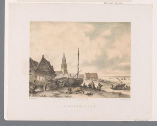 View of the beach of Scheveningen