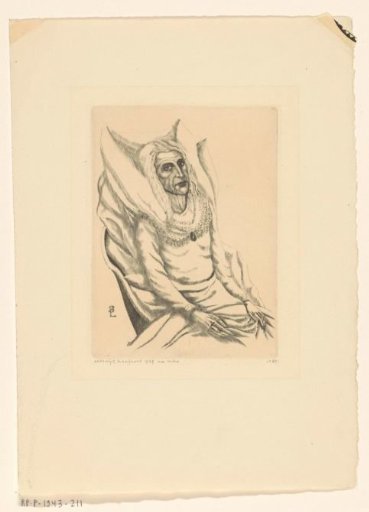 Portrait of Ange Mara Picnot