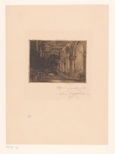 Church Interior in Leuven