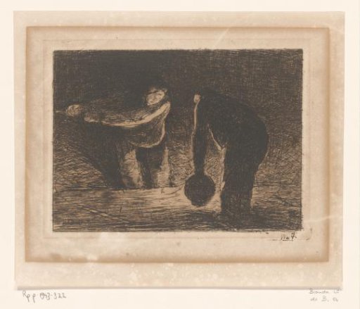 Two Men at Work (with Ship Lantern)