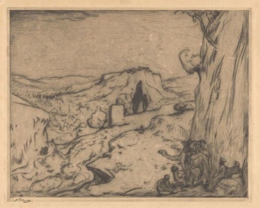 View of an Oriental City in a Valley
