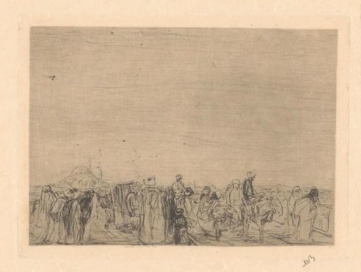 Galata Bridge over the Golden Horn in Constantinople