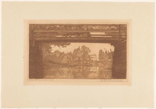 Kwakel Bridge in Edam
