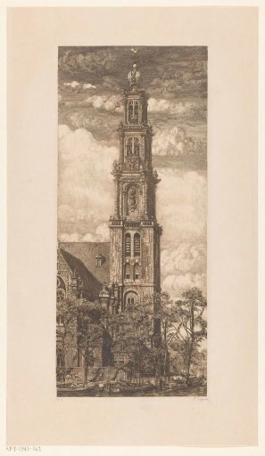 Wester Tower in Amsterdam