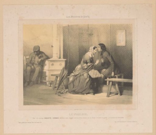 Rigolette Visits François Germain in Prison