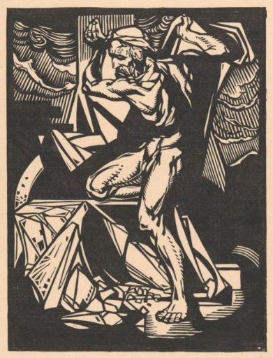 Samson Destroys the Pillars of the Temple