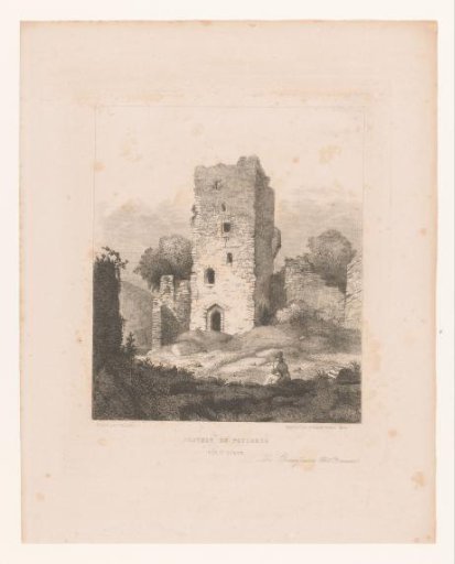 Ruins of Château de Poulseur sur l'Ourte