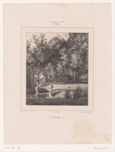 Three Children Picking Apples from a Tree