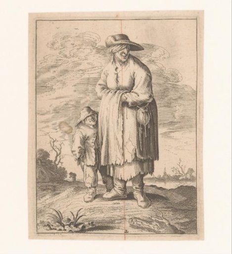 Peasant Woman with Child