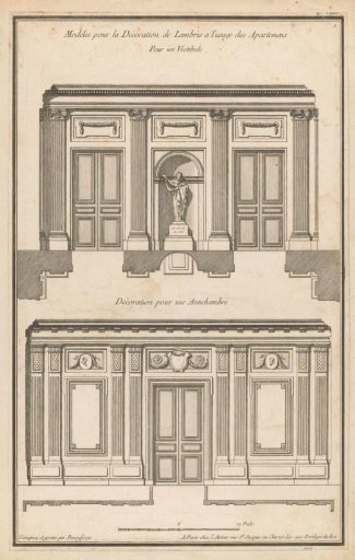 Vestibule and antechamber