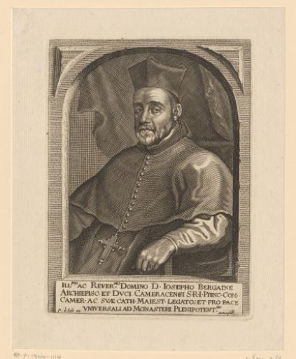 Portrait of Joseph de Bergaigne