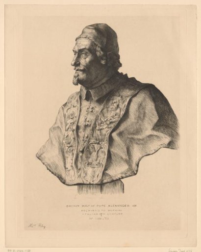 Bust of Pope Alexander VIII
