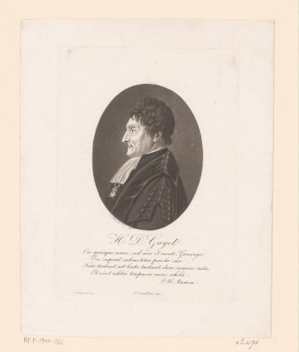 Portrait of Henri Daniël Guyot