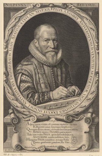 Portrait of Félix van Sambix at the age of 66