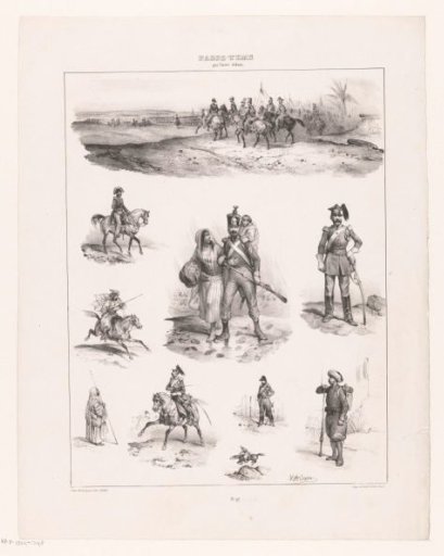 Ten scenes of human pastime