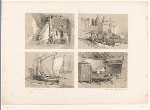 Courtyard of a fisherman's house