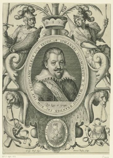 Portrait of Johann Sigismund, Elector of Brandenburg