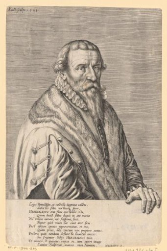 Portrait of Christoph Herdesianus