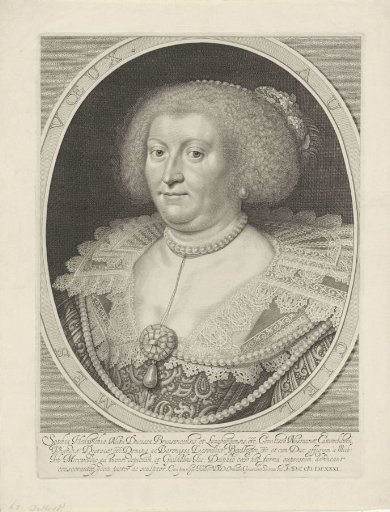 Portrait of Sophia Hedwig of Brunswick-Wolfenbüttel