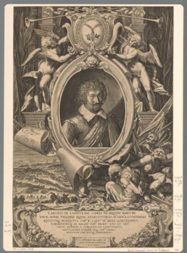 Portrait of Charles Bonaventure of Longueval, Count of Bucquoy