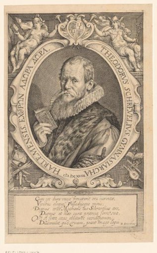 Portrait of Theodorus Schrevelius at the age of 46