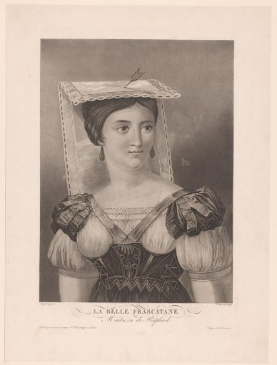 Bust of a Woman with Headgear
