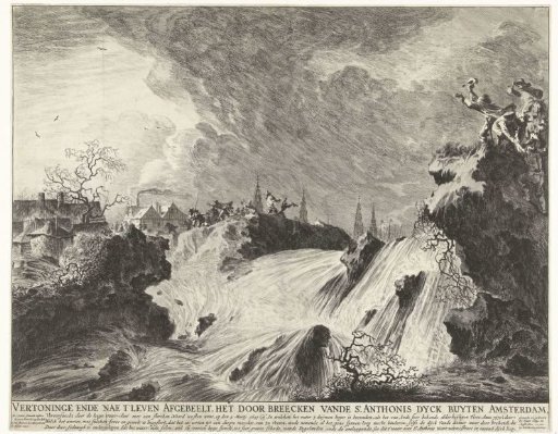 Breach in the Saint Anthony's Dike, 1651