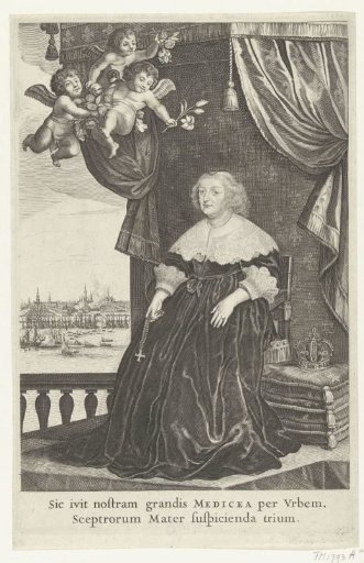 Portrait of Maria de' Medici, 1638