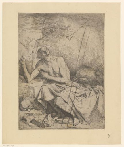 Saint Jerome and the trumpet