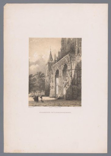 View of Part of St. John's Cathedral in 's-Hertogenbosch