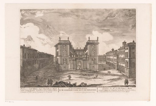 View of the Palazzo Muti