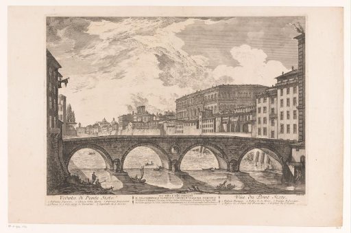 View of the Ponte Sisto