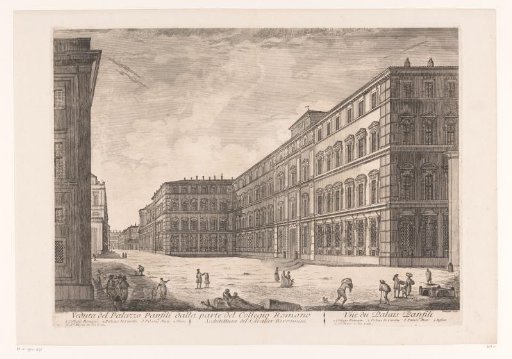 View of the Palazzo Pamphili