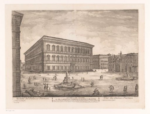 View of the Palazzo Farnese