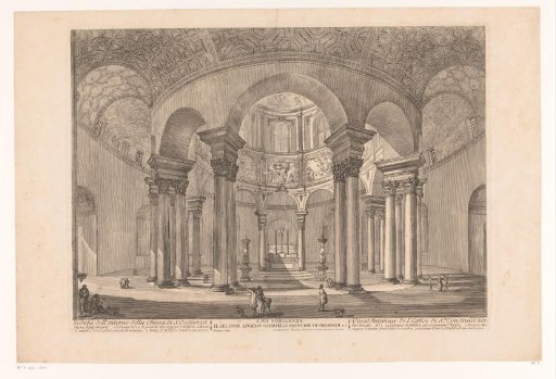 Interior of the Santa Constanza
