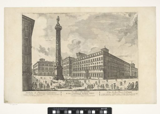 Piazza Colonna in Rome
