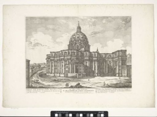Rear view of St. Peter's Basilica