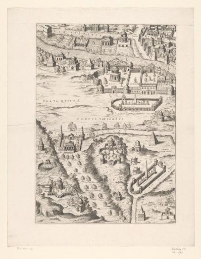 Plan of Rome in Roman times (part five)