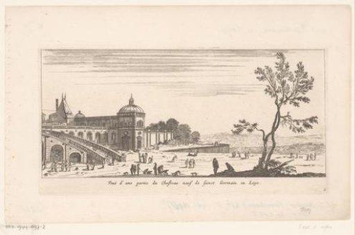View of the Château Neuf of Saint-Germain-en-Laye