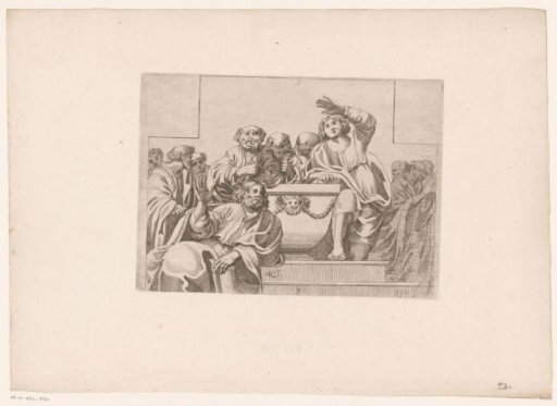 Apostles at the Empty Tomb of Mary