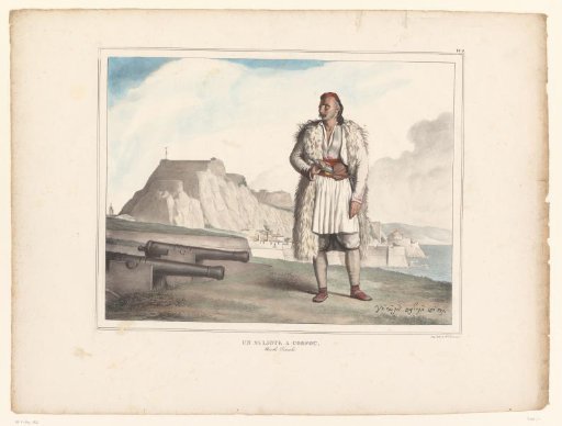 Portrait of Nicolo Pervoli on Corfu