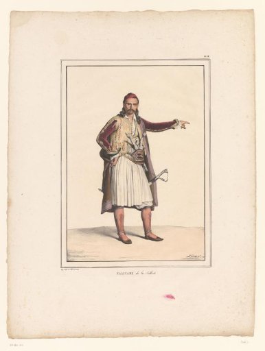 Portrait of an unknown Palikar
