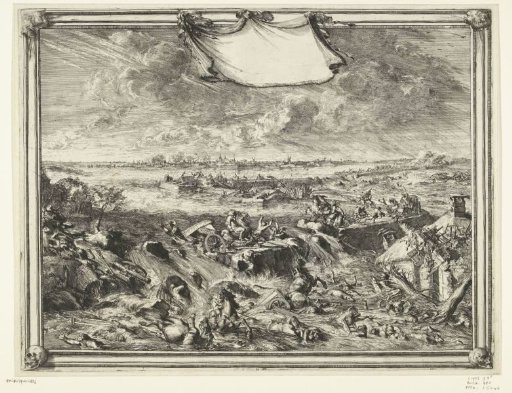 Dike breach at Coevorden, 1673