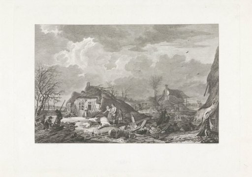 Devastation at Beusichem, 1809