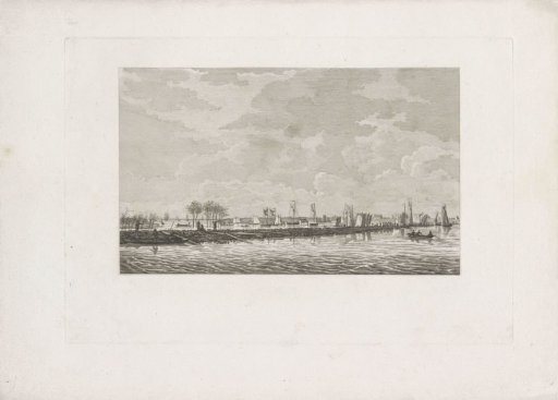 Closing of the dike at Kruiningen, 1808