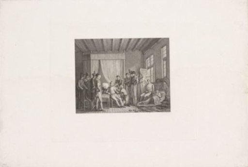 Care of the Wounded Prince of Orange, 1815