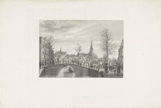 Restoration Work on the Rapenburg after the Disaster, 1807